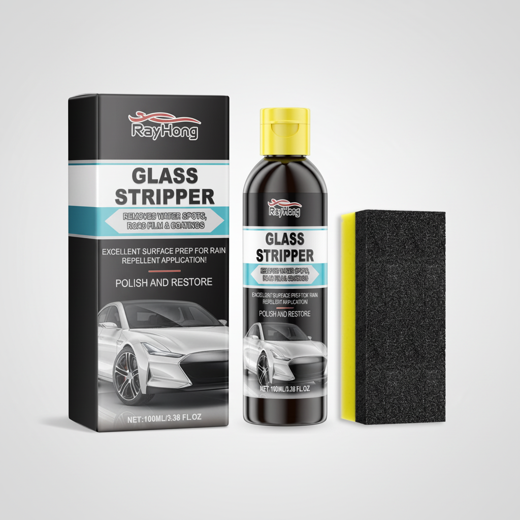 Glass Oil Film Remover – Anti-Rain & Anti-Fog