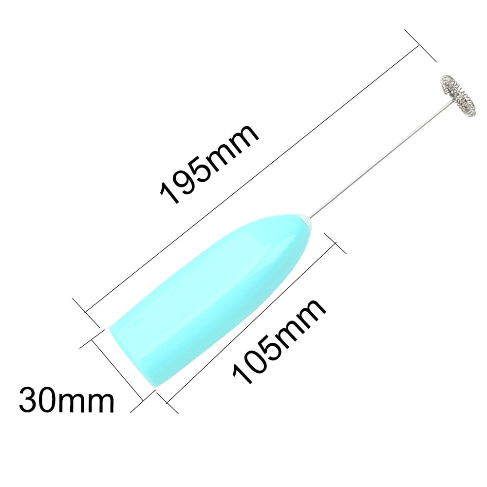 Handheld Electric Milk Frother & Egg Whisk