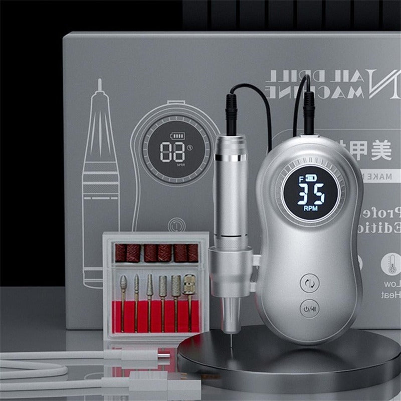 Portable Electric Nail Drill – Manicure & Pedicure