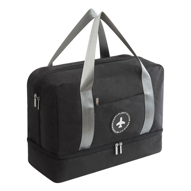 Waterproof Travel Duffle with Wet & Dry Compartments