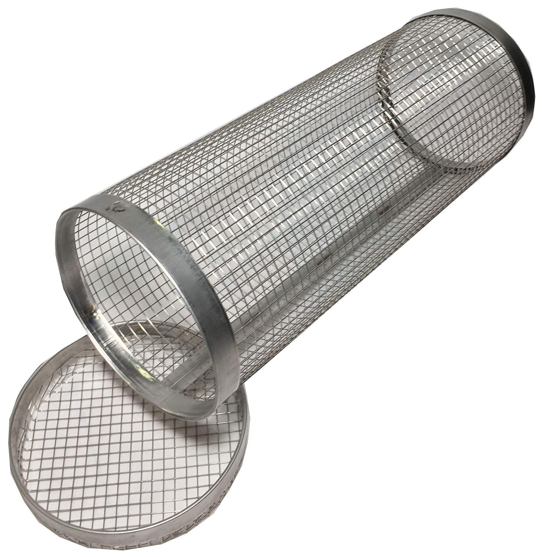 Rolling BBQ Grilling Basket
