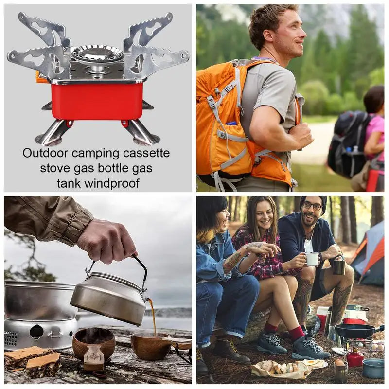 Foldable Windproof Camping Gas Stove