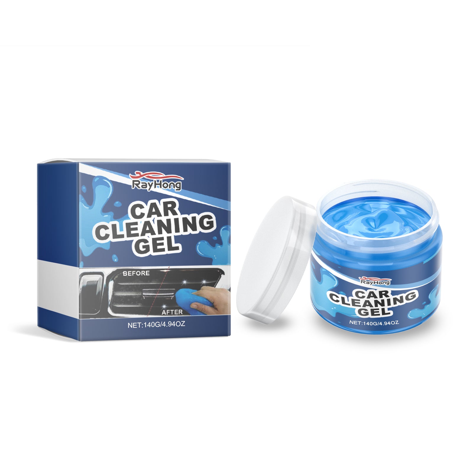 Rayhong Automotive Cleaning Gel Automotive Interior Gap Automotive Multi-Function Air Outlet Cleaning Soft Adhesive