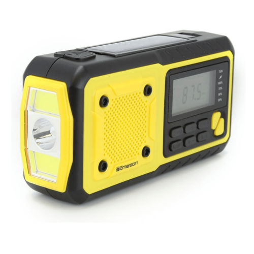 Emerson Emergency AM / FM Radio with Weather Band / Flashlight / Power