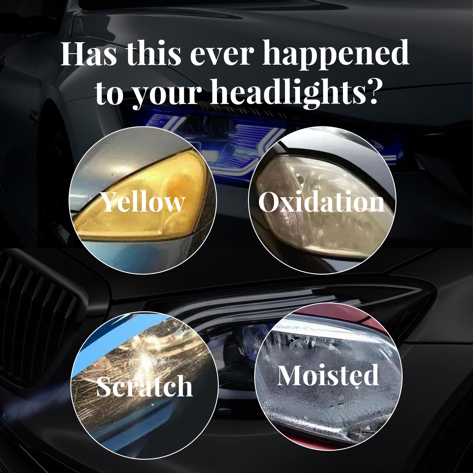 Rayhong Car Headlight Repair Liquid (50ml Box) Car Headlight Crystal Coating Refurbishment And Repair Agent Tool Car Headlight Coating Refurbishment And Repair Agent