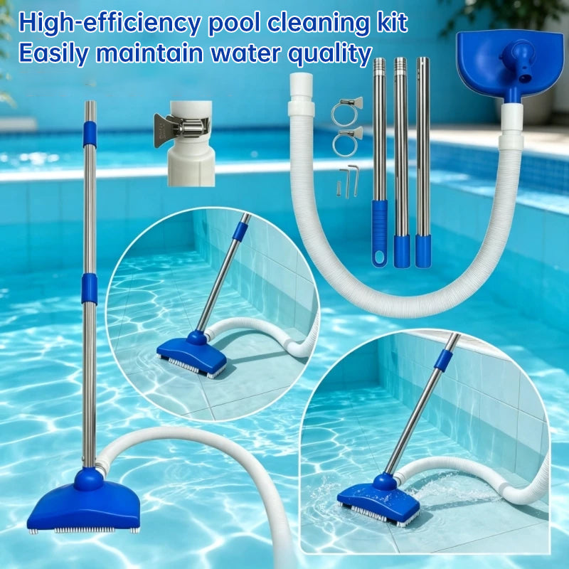 Portable Pool & Spa Cleaning Set