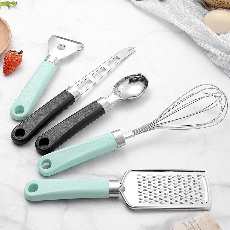 9-Piece Stainless Steel Kitchen Tool Set