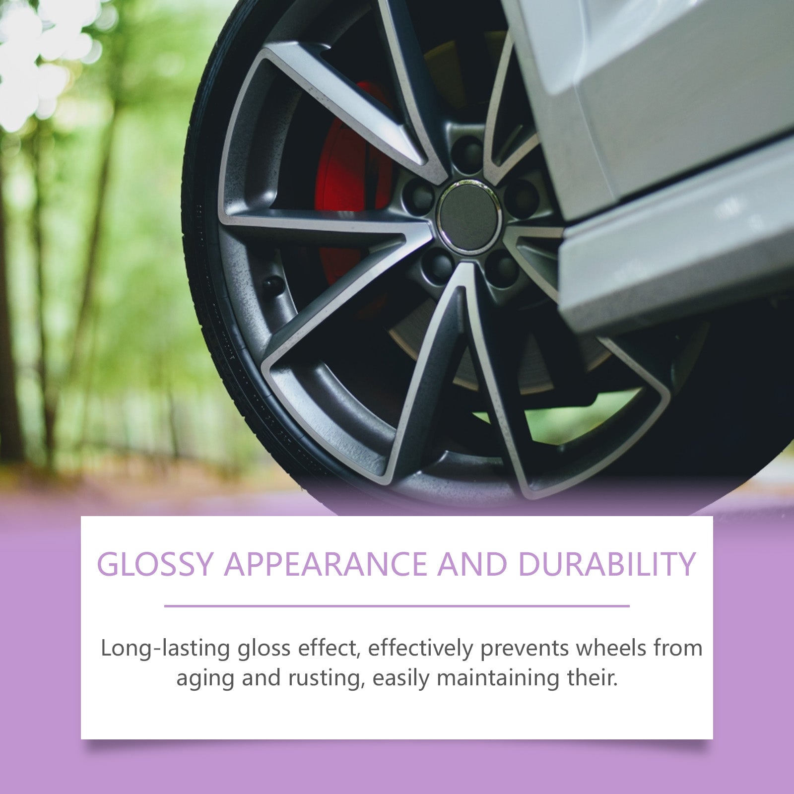 Rayhong Wheel Rust Spray, Wheel Rust Spray Rim Rust Polishing Clean Wheel Rust Remover