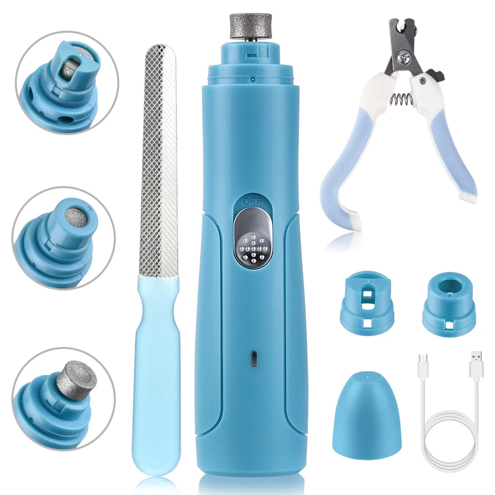 Rechargeable Pet Nail Grinder – Dogs & Cats