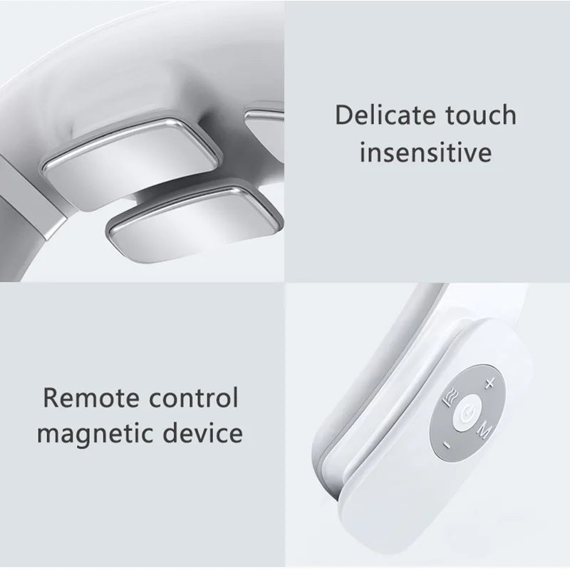 Cordless TENS Neck Massager with Heat