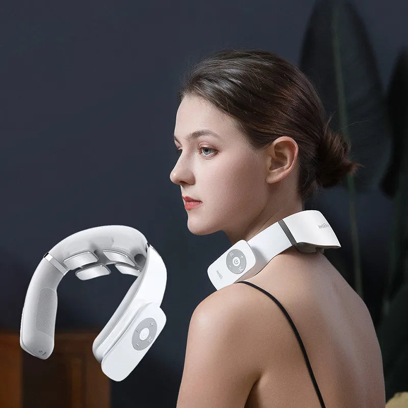 Cordless TENS Neck Massager with Heat