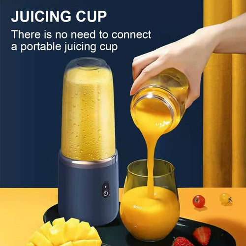 Portable Rechargeable Smoothie Blender – 6-Blade