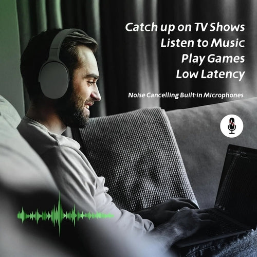 Wireless Bluetooth 5.3 Over-Ear Headphones