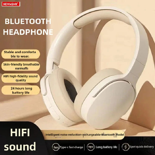 Wireless Bluetooth 5.3 Over-Ear Headphones