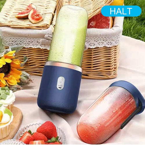 Portable Rechargeable Smoothie Blender – 6-Blade