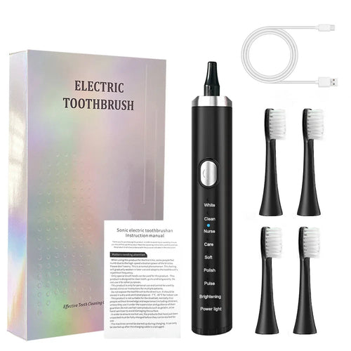 Sonic Electric Toothbrush - USB Rechargeable, 8 Speeds