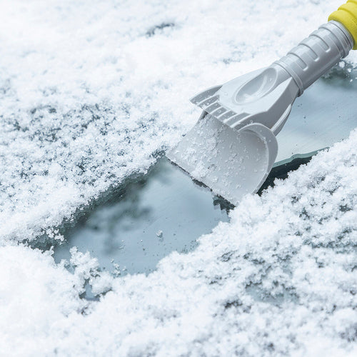 3-in-1 Telescopic Ice Scraper & Snow Brush