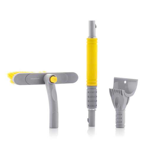 3-in-1 Telescopic Ice Scraper & Snow Brush