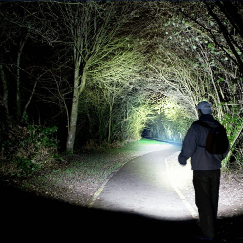 EcoGear FX TK120 LED Tactical Flashlight with Strobe