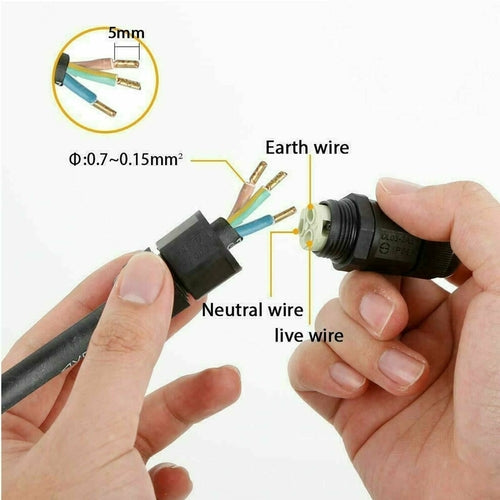 Waterproof IP68 Cable Junction Box Connector