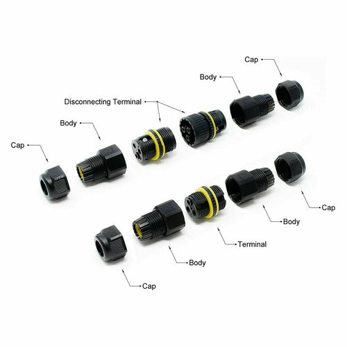 Waterproof IP68 Cable Junction Box Connector