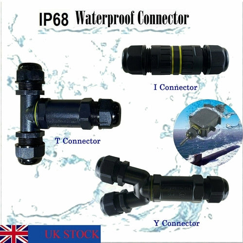 Waterproof IP68 Cable Junction Box Connector
