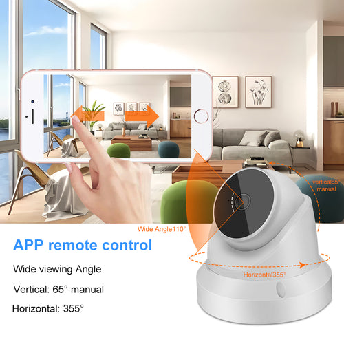 Wi-Fi Baby Monitor Camera with Two-Way Audio