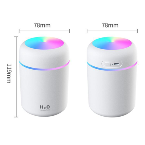 300ml Portable USB Humidifier with Ambient Light