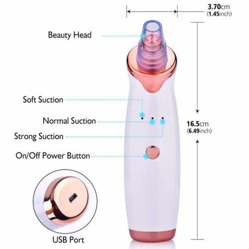 Electric Blackhead Vacuum Facial Cleaner