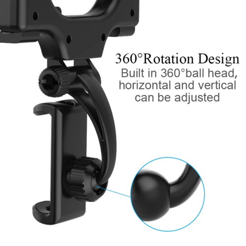 Rearview Mirror Phone Mount – 360°