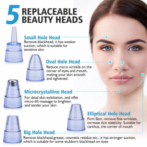 Electric Blackhead Vacuum Facial Cleaner