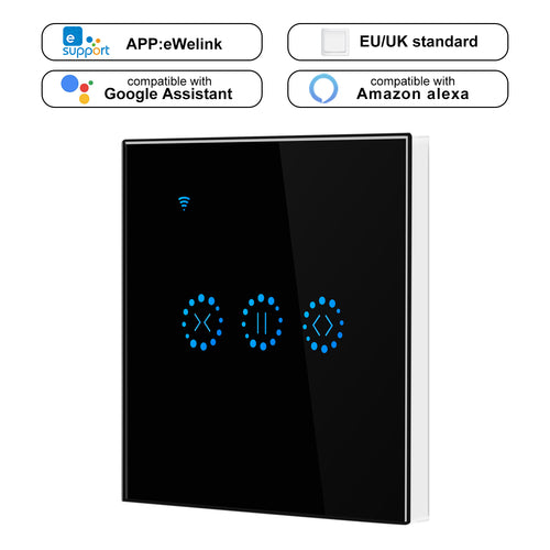 WiFi Smart Blinds Switch - Touch Panel