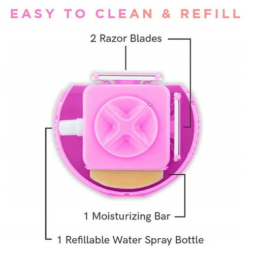 3-in-1 Mini Travel Safety Razor