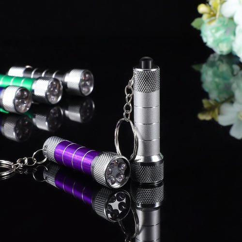 Mini Keychain Light Emergency Night Light Camping Flashlight Portable