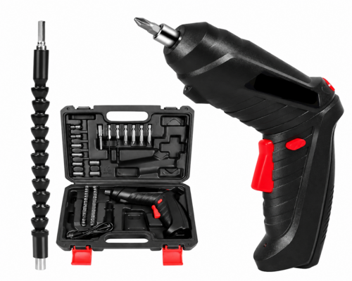 Cordless Electric Screwdriver Tool Kit