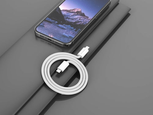 60W USB-C to USB-C Braided Fast-Charging Cable – 1m