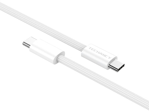 60W USB-C to USB-C Braided Fast-Charging Cable – 1m