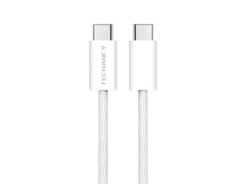 60W USB-C to USB-C Braided Fast-Charging Cable – 1m