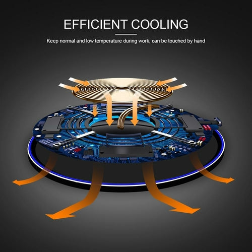 Dragon W9 30W Wireless Charging Pad – Slim USB-C Charger