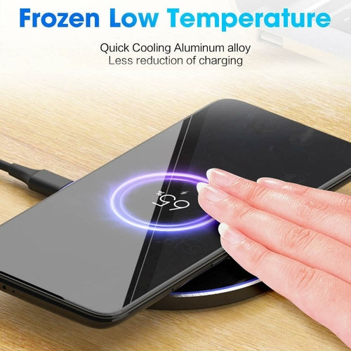 Dragon W9 30W Wireless Charging Pad – Slim USB-C Charger