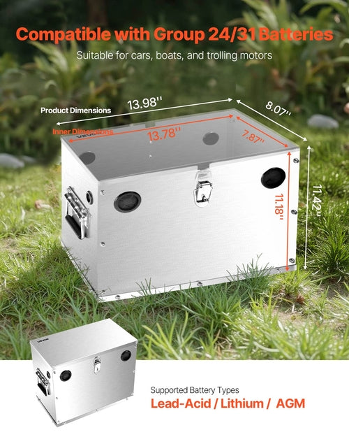 Marine Battery Box - Group 24/31