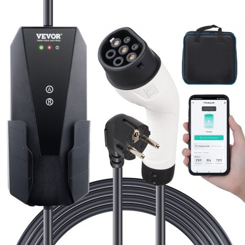 Portable EV Charger Type 2 - 16A, 3.7kW