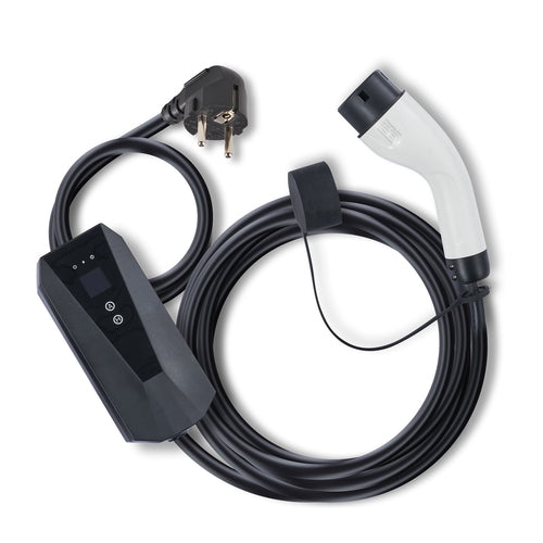 Portable EV Charger Type 2 - 16A, 3.7kW