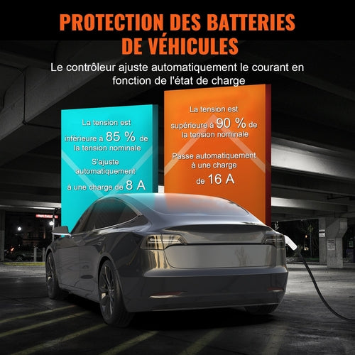 Portable EV Charger Type 2 - 16A, 3.7kW