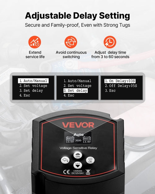 Dual Battery Isolator VSR - 12V 300A