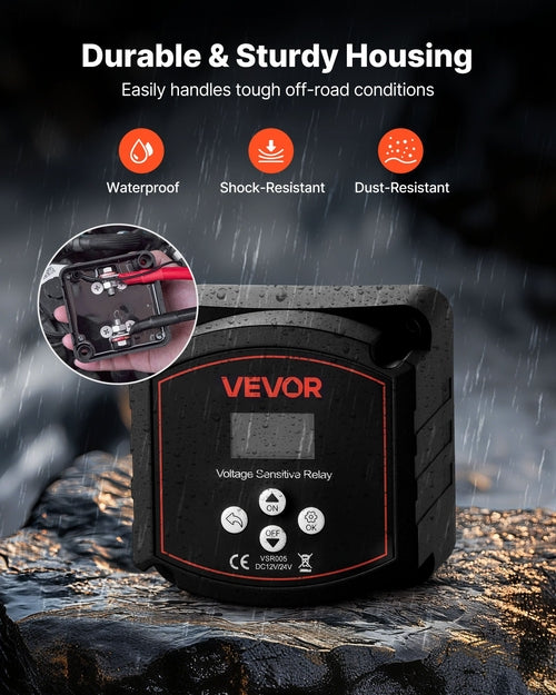Dual Battery Isolator VSR - 12V 300A