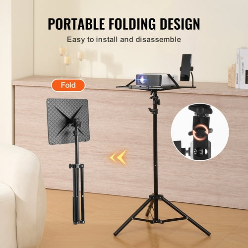 Adjustable Tripod Stand for Projector & Laptop